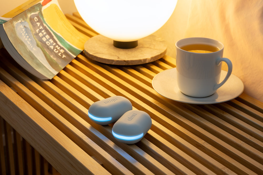 ALMA EMDR tappers with soft light, app-controlled bilateral stimulation device